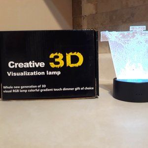 LED light up lamp of Jesus on the cross